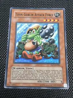 Yugioh Toon Goblin Attack Force DL7-EN001 Super Rare - Image 1