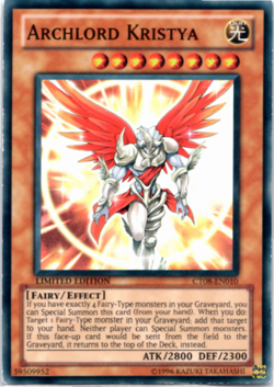LP Archlord Kristya CT08-EN010 Super Rare Limited Edition - Yugioh - Image 1