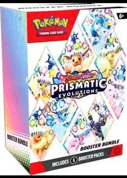 Pokemon TCG SV8.5 Prismatic Evolutions Booster Bundle Sealed New Preorder - Image 1