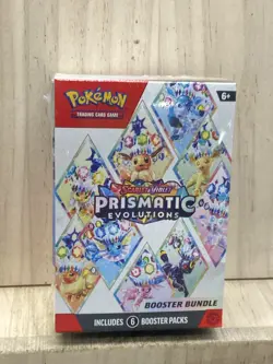 Pokemon TCG: Prismatic Evolutions - Booster Bundle Sealed New - Image 1