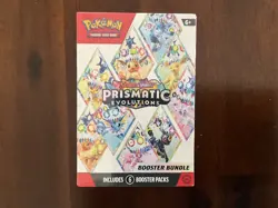 Pokemon TCG Prismatic Evolutions Booster Bundle sealed, crispy (FREE SHIPPING) - Image 1