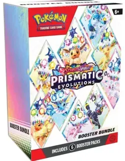 Pokemon TCG: Scarlet & Violet - Prismatic Evolutions Booster Bundle (SEALED) - Image 1