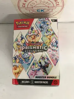 Pokemon TCG: Scarlet & Violet—Prismatic Evolutions Booster Bundle - Image 1