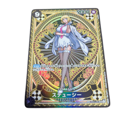 Stussy OP07-085 SR A Fist of Divine Speed ONE PIECE Card Japanese - Image 1