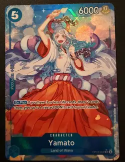 One Piece OP13 Yamato SR Parallel Alt Art OP13-054 English NM/M - Image 1