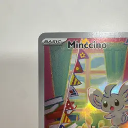 Minccino 182/162 Illustration Rare Temporal Forces Pokemon NM - Image 3