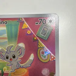 Minccino 182/162 Illustration Rare Temporal Forces Pokemon NM - Image 4