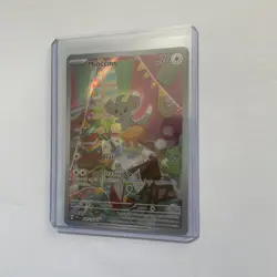 Minccino Temporal Forces Pokemon TCG Card Illustration 182/162 Rare NM Condition - Image 3