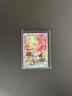 Minccino 182/162 - Illustration Full Art Rare - Temporal Forces - Pokemon - NM - Image 1