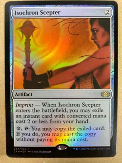 MTG 1x FOIL Isochron Scepter # 264 Double Masters 2022 Magic the Gathering x1 NM - Image 1