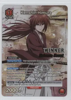 2023 Union Arena TCG - Promos UEPR Kenshin Himura U (Winner Release Event) - Image 1