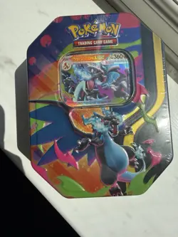 Pokemon TCG Mega Charizard X ex Tin ✅BRAND NEW SEALED✅ - Image 1