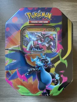 Pokemon TCG Mega Charizard X & Y Mega Evolution Tin Set - 2 Tins -New & Sealed - Image 2