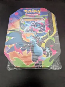 Pokemon TCG - Mega Charizard X ex Tin + Mega Charizard Y ex Tin (Both Sealed) - Image 2