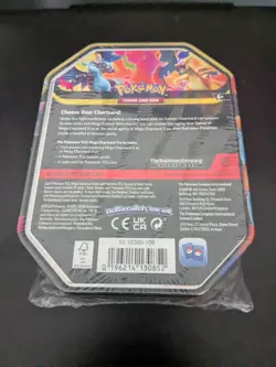 Pokemon TCG - Mega Charizard X ex Tin + Mega Charizard Y ex Tin (Both Sealed) - Image 3