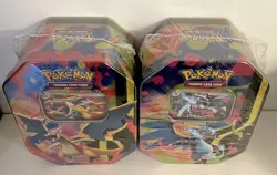 Pokemon TCG Mega Charizard X & Y Ex Tin Brand New & Sealed - Image 3