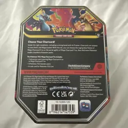 POKEMON TCG MEGA CHARIZARD X EX TIN NEW FACTORY SEALED FAST SHIPPING! - Image 2