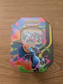 Pokemon TCG Mega Charizard X Ex Tin (Brand New & Sealed) - Image 1