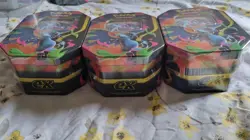 Mega Charizard Ex Tin Mega Charizard X EX Pokemon TCG Sealed x 3 - Image 2