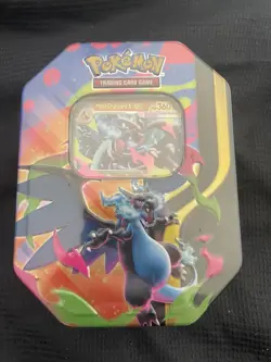 Pokemon TCG Mega Charizard X Ex Tin (Brand New & Sealed) - Image 2