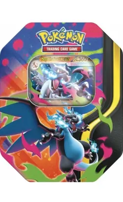 Pokemon Tin Mega Charizard X Ex 2026 Sealed Ita Collection - Image 1