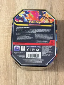 Pokemon Tin Mega Charizard X Ex 2026 Sealed Ita Collection - Image 4