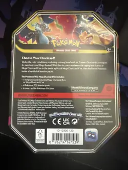 Pokemon TCG: Mega Charizard x EX Tin | BRAND NEW FACTORY SEALED | FAST POSTAGE - Image 3