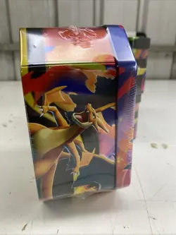 Pokemon Mega Charizard ex Factory Sealed Tin Box - Charizard X - 4 Booster Packs - Image 4