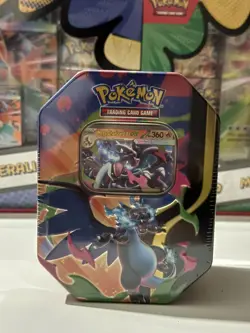 Pokemon TCG: Mega Charizard x EX Tin | BRAND NEW FACTORY SEALED | FAST POSTAGE - Image 1