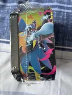 Pokemon TCG Mega Charizard X EX Tin - Brand New and Factory Sealed - Image 2