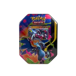 Pokemon TCG Mega Charizard x Ex Tin Brand New & Sealed - Image 1