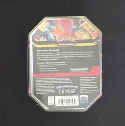 Pokemon TCG Mega Charizard X EX Tin Factory Sealed - Image 2