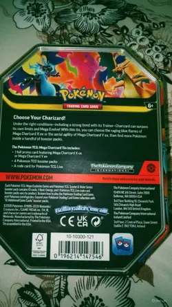Pokemon TCG Mega Charizard Y And X ex Tin ✅BRAND NEW SEALED✅ - Image 2