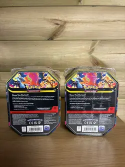 Pokemon TCG: Mega Charizard ex Tin x 2 (One of each X + Y) - Sealed ✅ - Image 4