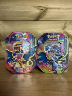 Pokemon TCG: Mega Charizard ex Tin x 2 (One of each X + Y) - Sealed ✅ - Image 5