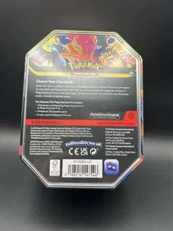 Pokemon Mega Charizard X EX Tin New Sealed - Image 2