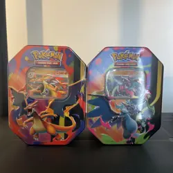 Pokemon TCG: Mega Charizard ex Tin X & Y - Phantasmal Flames - New & Sealed✅ - Image 1