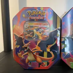 Pokemon TCG: Mega Charizard ex Tin X & Y - Phantasmal Flames - New & Sealed✅ - Image 2
