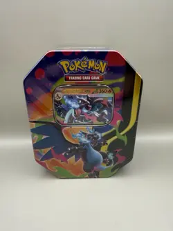 Pokemon TCG Mega Charizard X EX Tin Factory Sealed NEW - Image 1