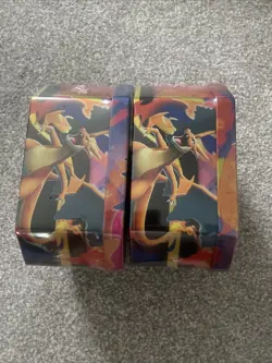 Pokemon TCG Mega Charizard Ex Tin Set of 2 Sealed X & Y - Image 2