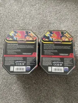 Pokemon TCG Mega Charizard Ex Tin Set of 2 Sealed X & Y - Image 3