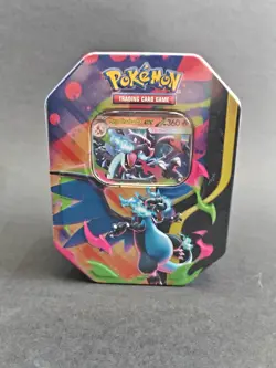 Pokemon TCG: Mega Charizard X ex Tin | Brand New and Sealed - Image 1