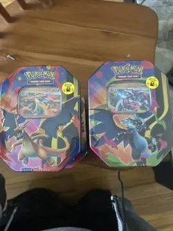 Pokemon TCG: Mega Charizard Tin X & y Ex !!BRAND NEW SEALED!! - Image 1