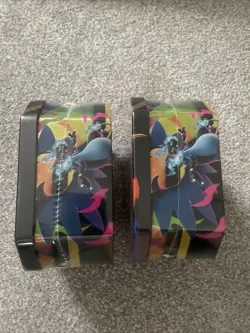Pokemon TCG Mega Charizard Ex Tin Set of 2 Sealed X & Y - Image 4