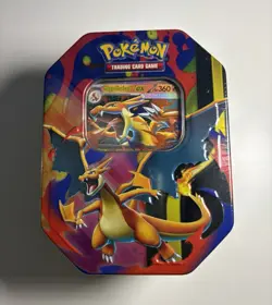 Pokemon TCG Mega Charizard X Tin | New & Sealed - Image 1