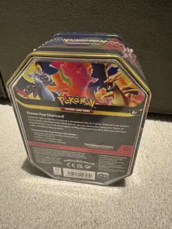 Pokemon TCG Mega Charizard X ex Tin – NEW & SEALED - Unopened mint - Image 2