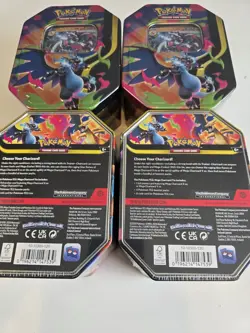 Pokemon Mega Charizard X Tin - Lot Of 4 New Sealed - Image 2