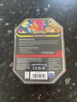 Pokemon TCG Mega Charizard X ex Tin – NEW & SEALED - Unopened mint - Image 2