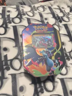 Pokemon TCG Mega Charizard X Tin | New & Sealed - Image 1