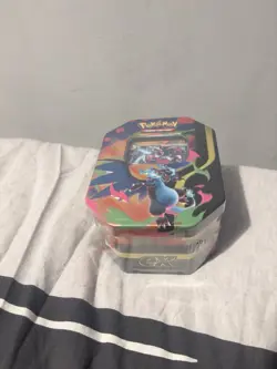 Pokemon TCG Mega Charizard X Tin | New & Sealed - Image 2